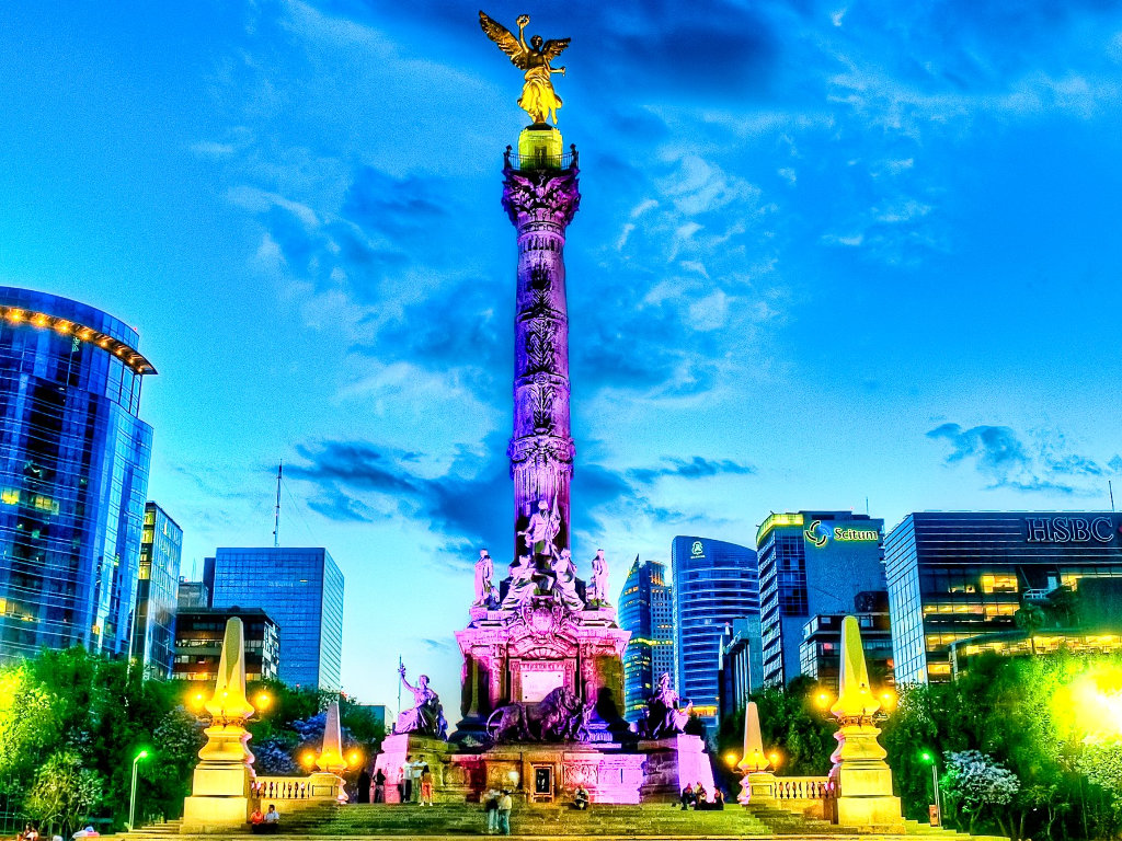 ciudad de méxico, ángel de la independencia, mexico city