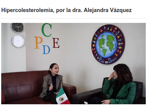 hipercolesterolemia familiar, FEMEXER, Psi Martha Lellenquien, Dra Alejandra Vázquez